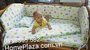 Quây ga gối Hàn Quốc Cute m2x80 - Bảng chữ cái
